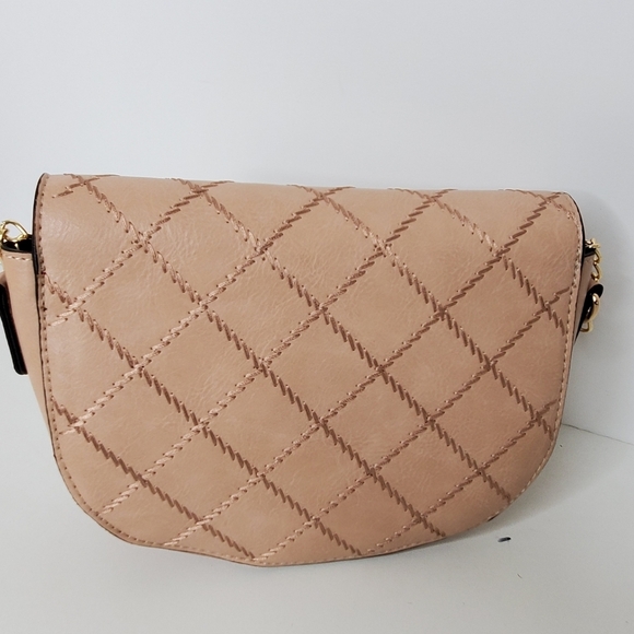 American Bee 3 piece Women Stylish Tan Leather Handbag Set - Picture 14 of 16